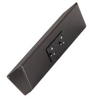 Task Lighting 9" 20 amp 120 volt Black Duplex Receptacle Under Cabinet Power Strip